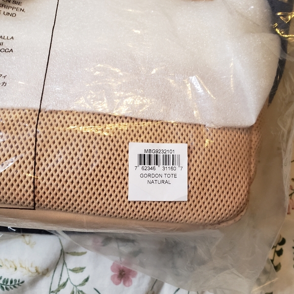 Fossil Gordon Tote in Natural (Leather & Woven) - Picture 9 of 13